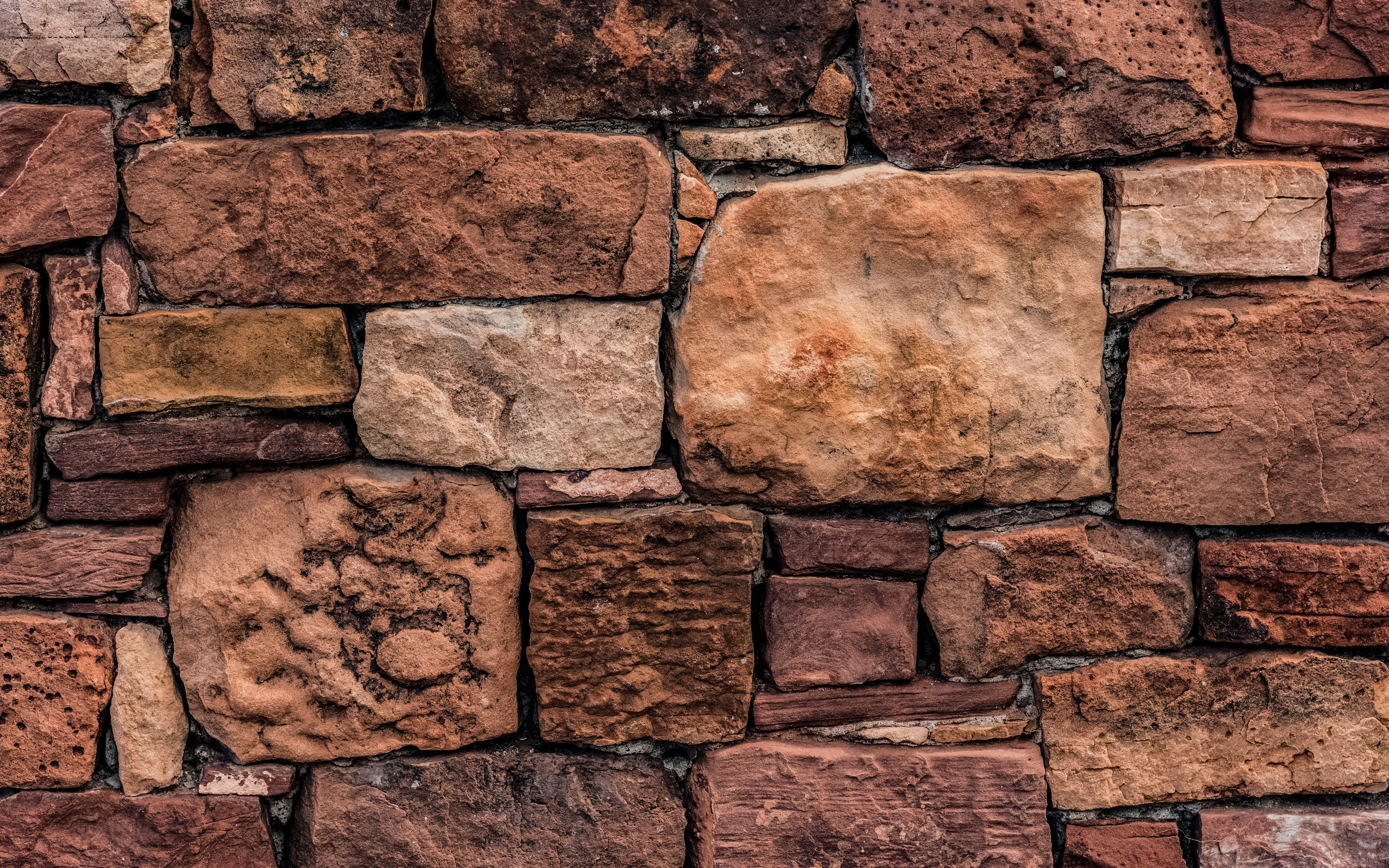 Old Stone Wall, Big Stones, Brown Stone Texture, Old - Textura Muro De Pedra , HD Wallpaper & Backgrounds