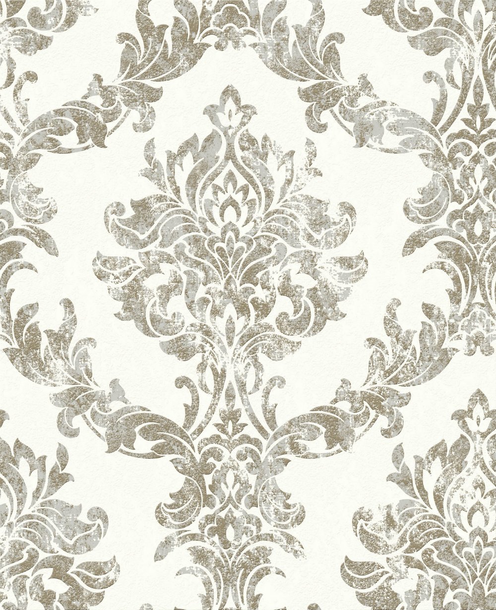 Graham & Brown Wallpaper - Damask Wallpaper Silver And White , HD Wallpaper & Backgrounds