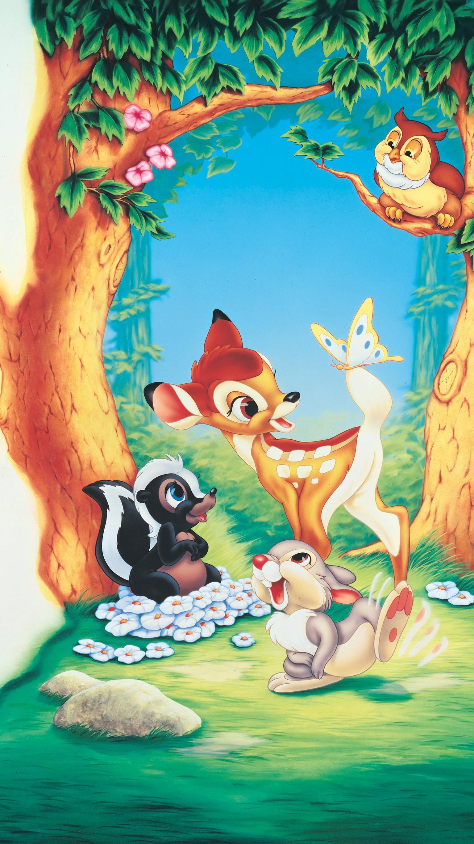 Walt Disney's Classic Bambi , HD Wallpaper & Backgrounds