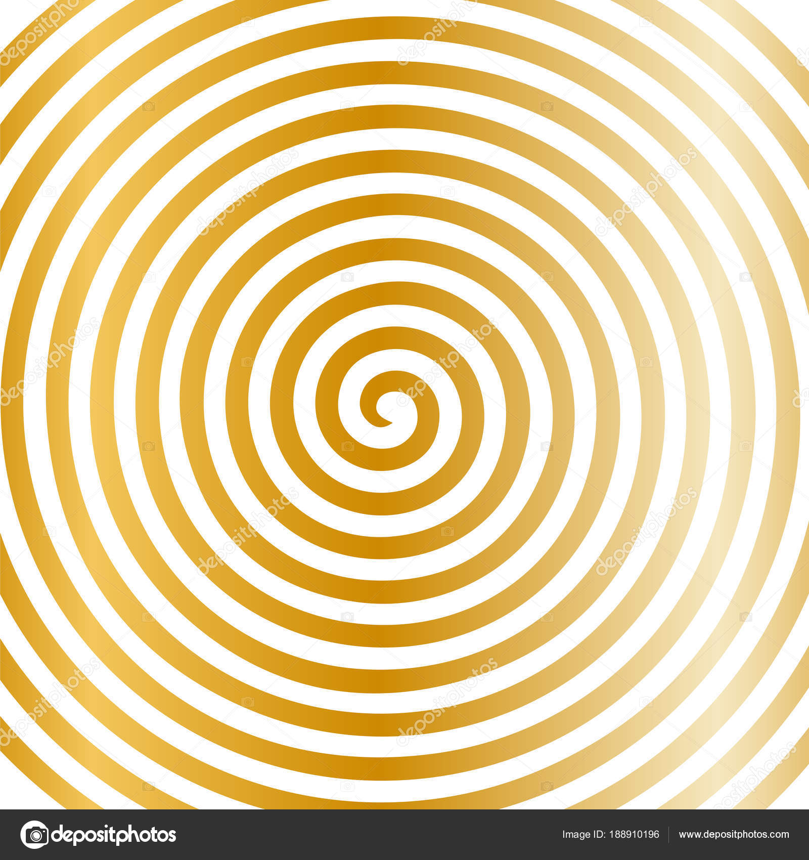 White Gold Round Abstract Vortex Hypnotic Spiral Wallpaper - White And Gold Abstract , HD Wallpaper & Backgrounds
