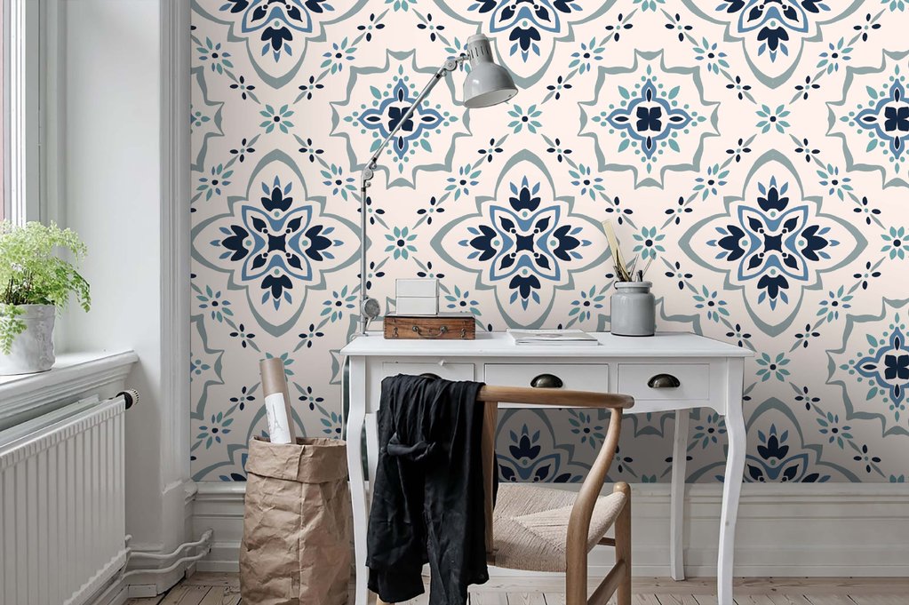 Talavera Pattern Azulejos Portugal Turkish Ornament , HD Wallpaper & Backgrounds