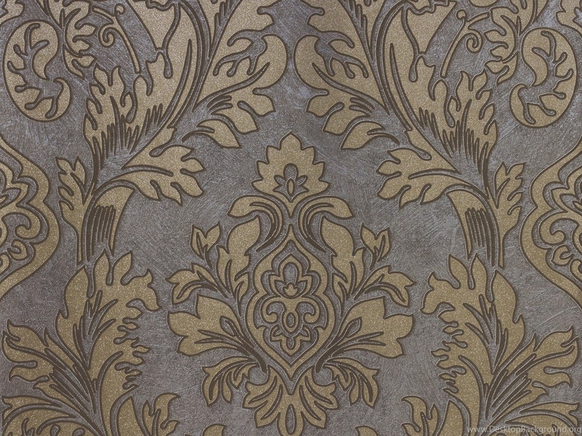 Non Woven Wallpapers Grey Gold Baroque Marburg 56801 - Wallpaper , HD Wallpaper & Backgrounds