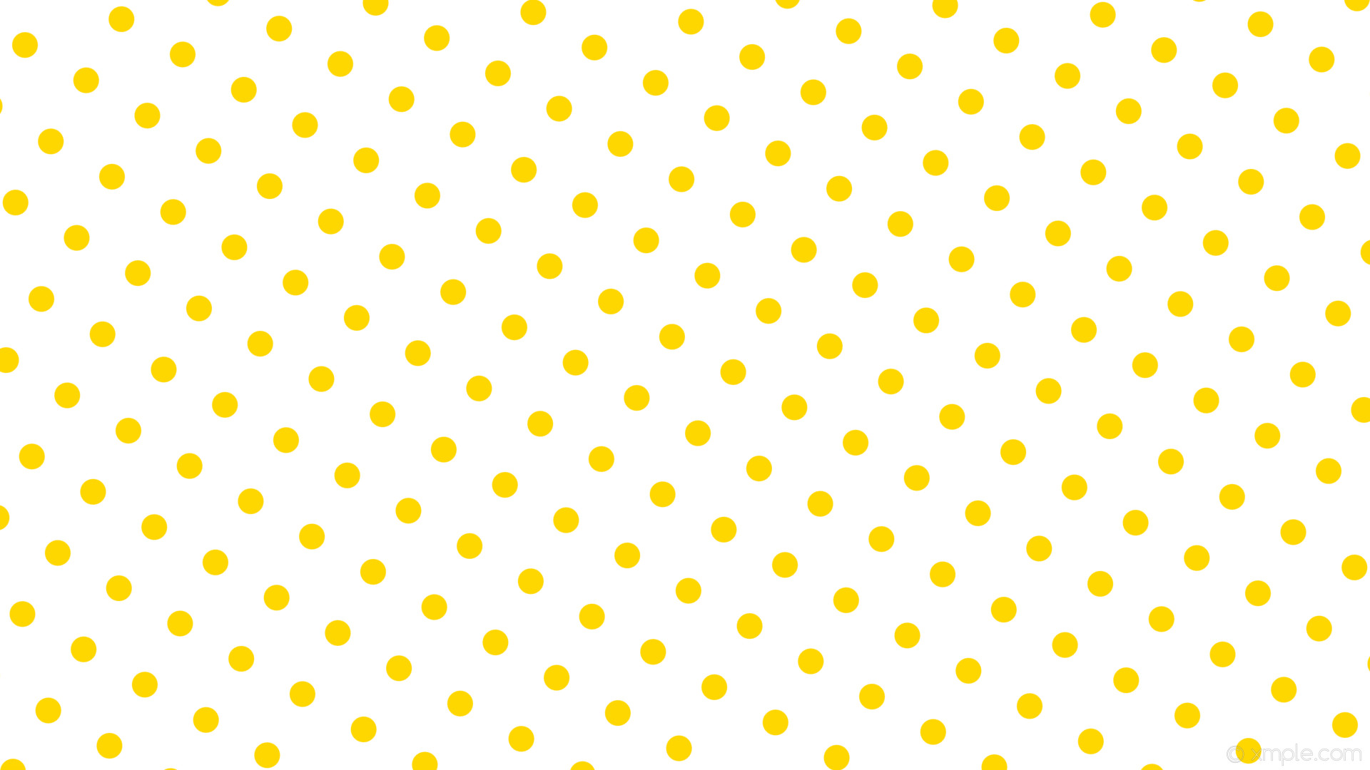 Wallpaper Yellow Polka White Spots Dots Gold - Polka Dot , HD Wallpaper & Backgrounds