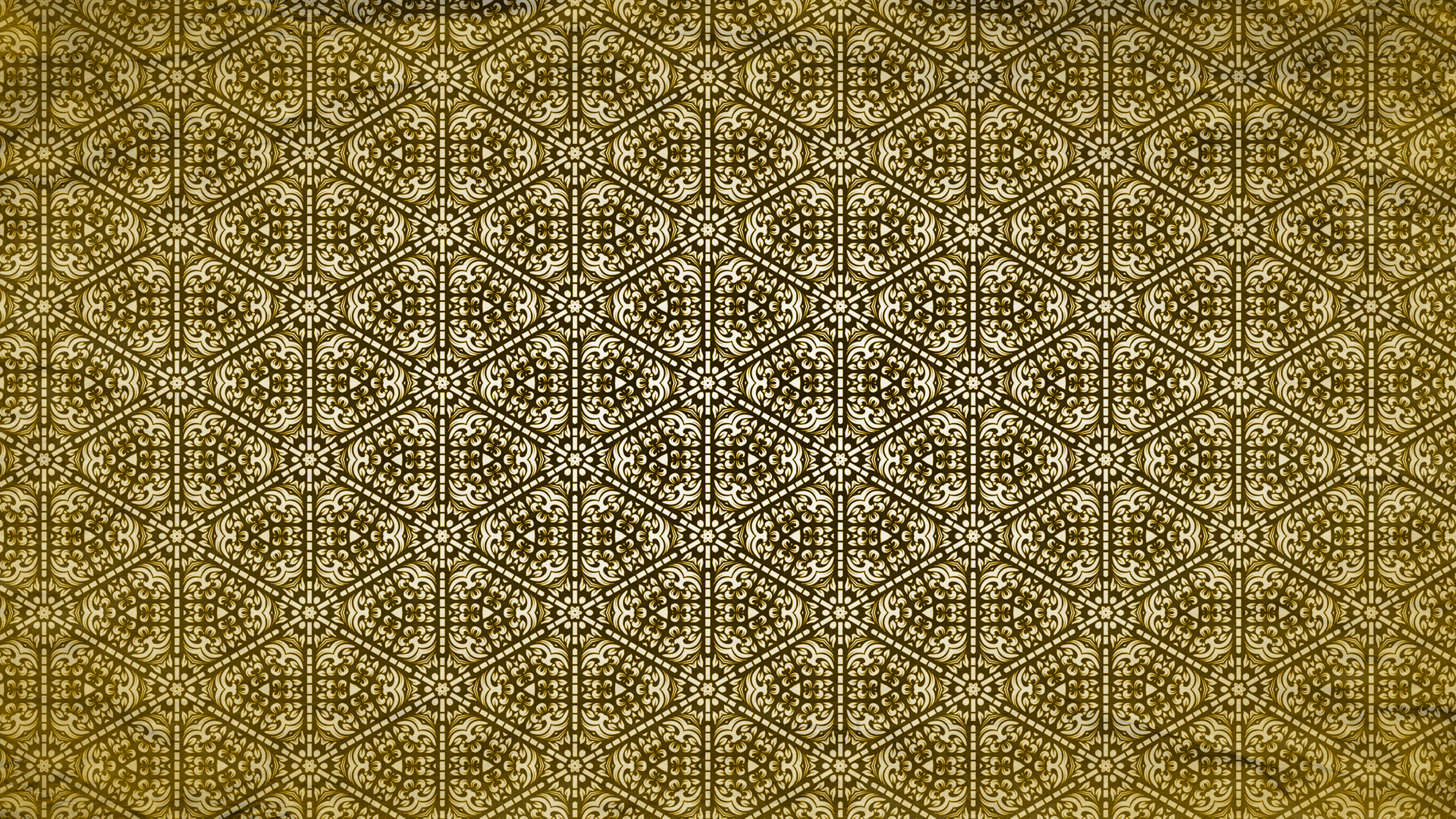 Gold Vintage Floral Seamless Pattern Wallpaper Design , HD Wallpaper & Backgrounds