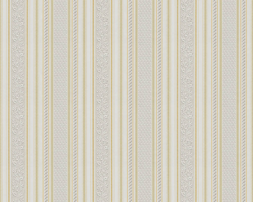 Création Wallpaper Stripes, Gold, Metallic, White - Wallpaper , HD Wallpaper & Backgrounds