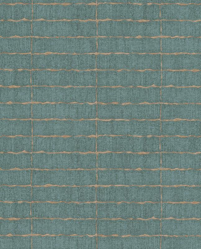 Batna Teal Brick 376071 Brewster Wallpaper - Pattern , HD Wallpaper & Backgrounds