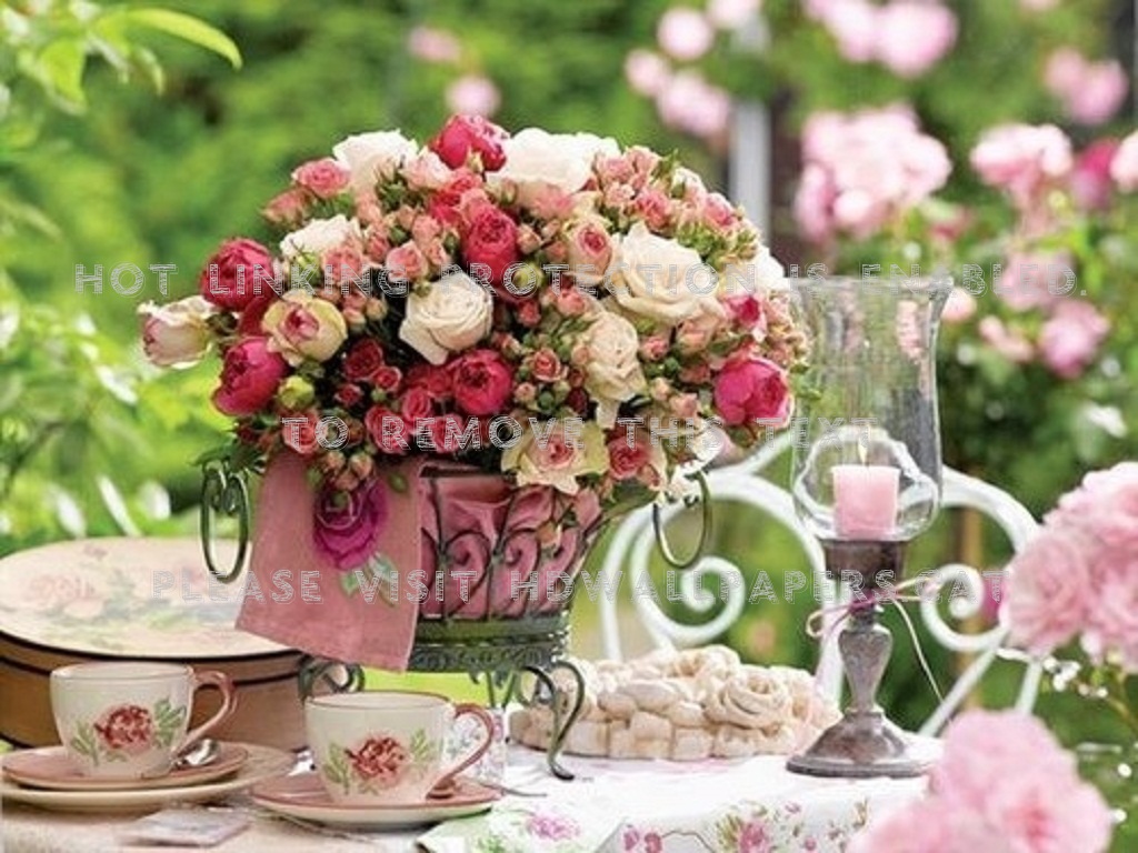 Garden Tea Party , HD Wallpaper & Backgrounds