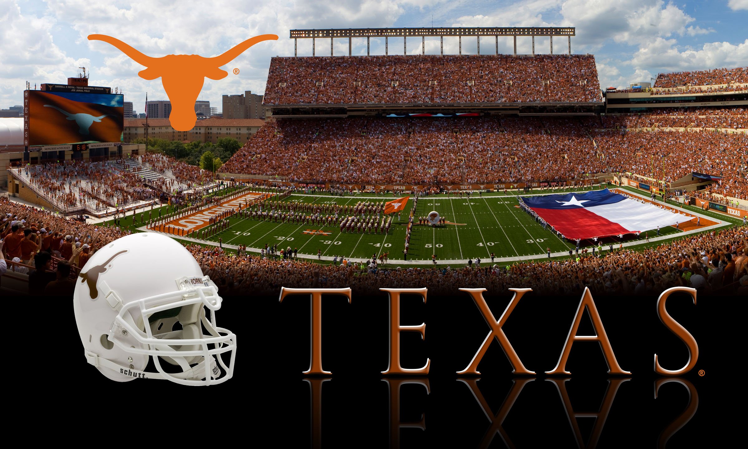 Texas Longhorns College Football Wallpaper - Texas , HD Wallpaper & Backgrounds