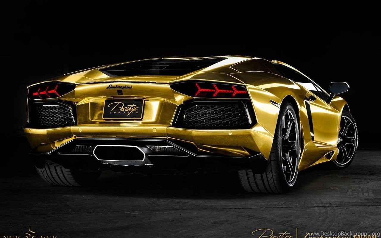 Cool Gold Lamborghini Wallpapers Image - Gold Lamborghini Wallpaper 4k , HD Wallpaper & Backgrounds