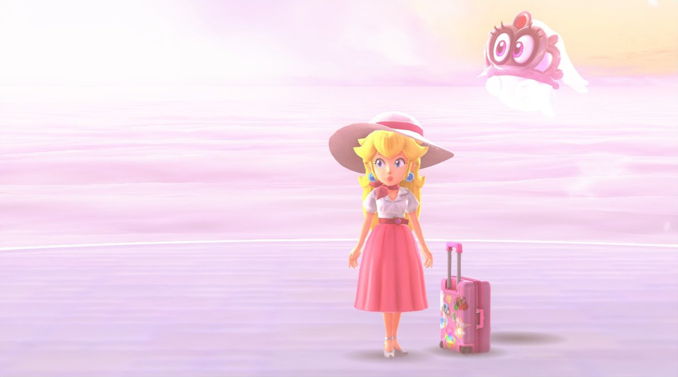 Princess Peach Mario Odyssey , HD Wallpaper & Backgrounds