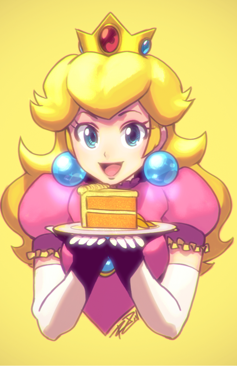 Princesa Peach Fan Art , HD Wallpaper & Backgrounds