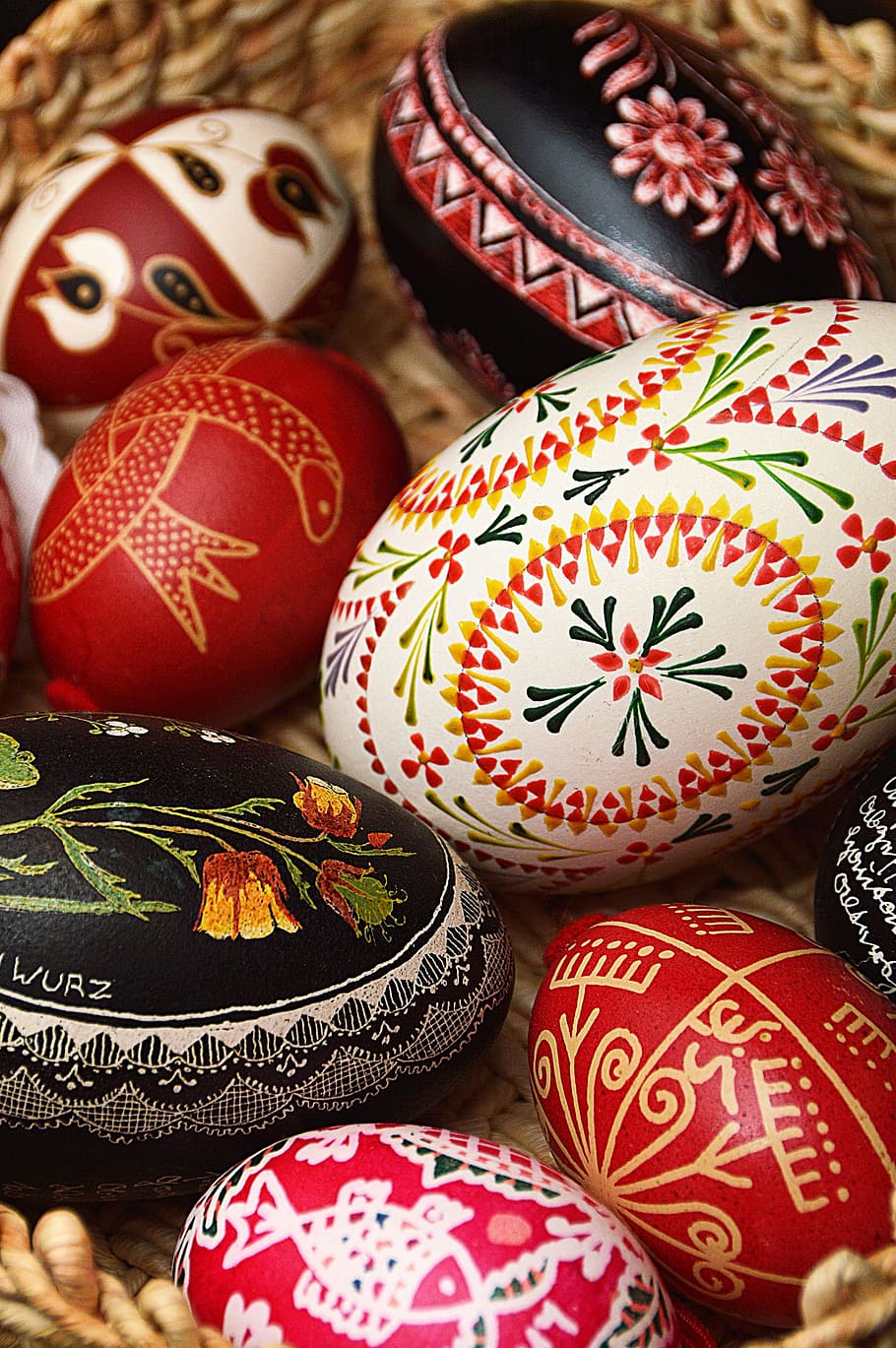Painted Egg Collection, Easter, Egg, Easter Eggs, Spring, - Ortodoksinen Kirkko Pääsiäinen , HD Wallpaper & Backgrounds