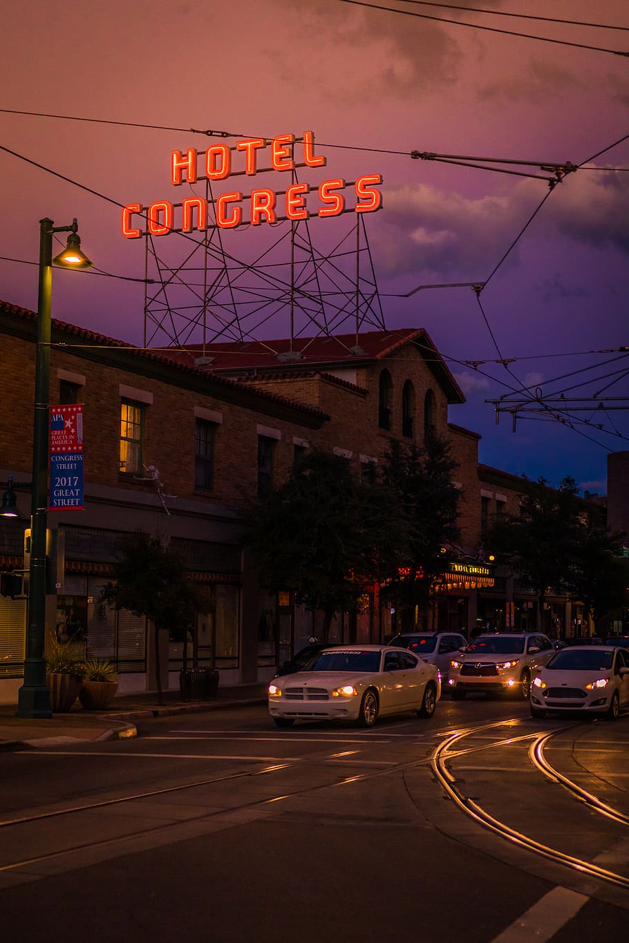 United States, Tucson, Downtown, Historic Building, - Intersection , HD Wallpaper & Backgrounds