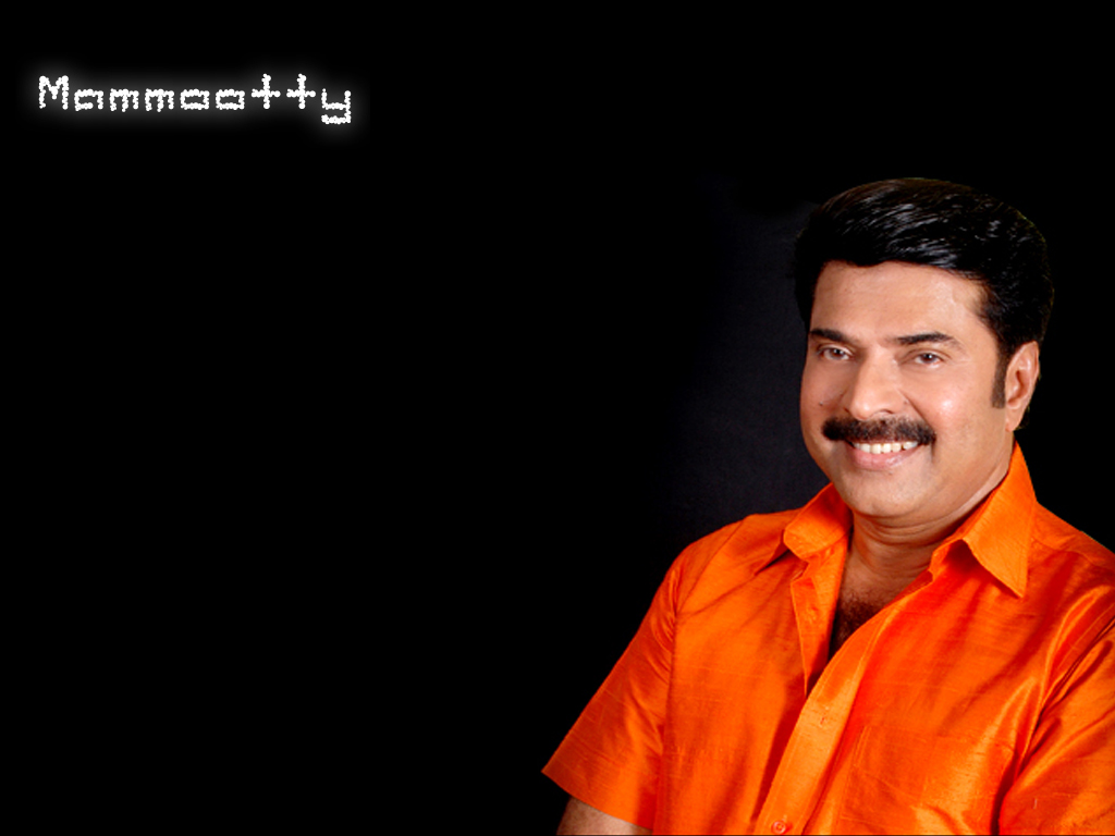 Mammootty New Wallpaper - Mammootty In Orange Shirt , HD Wallpaper & Backgrounds