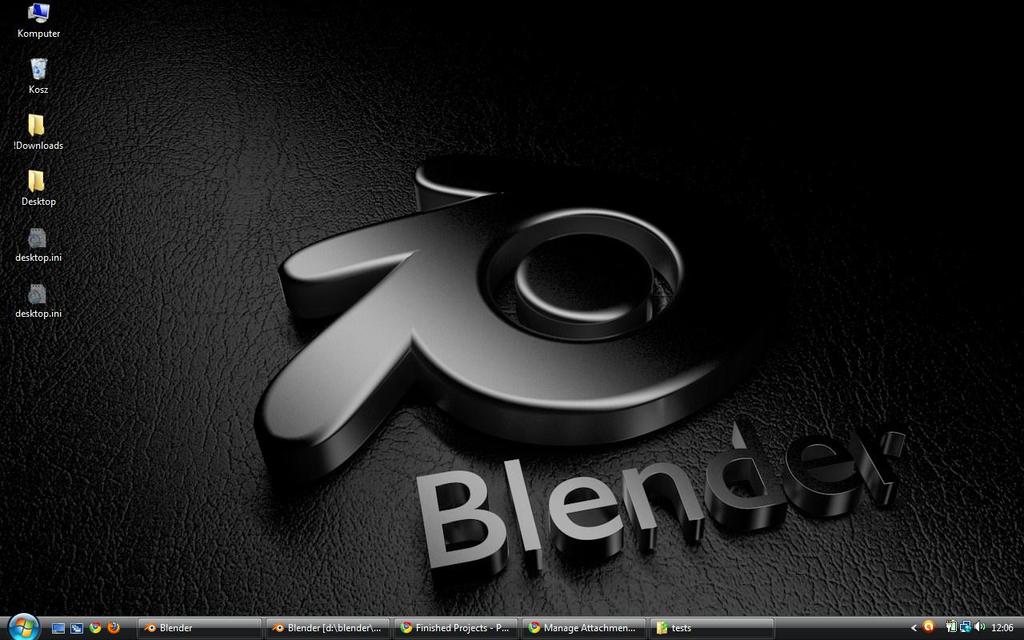 Blender Wallpaper , HD Wallpaper & Backgrounds