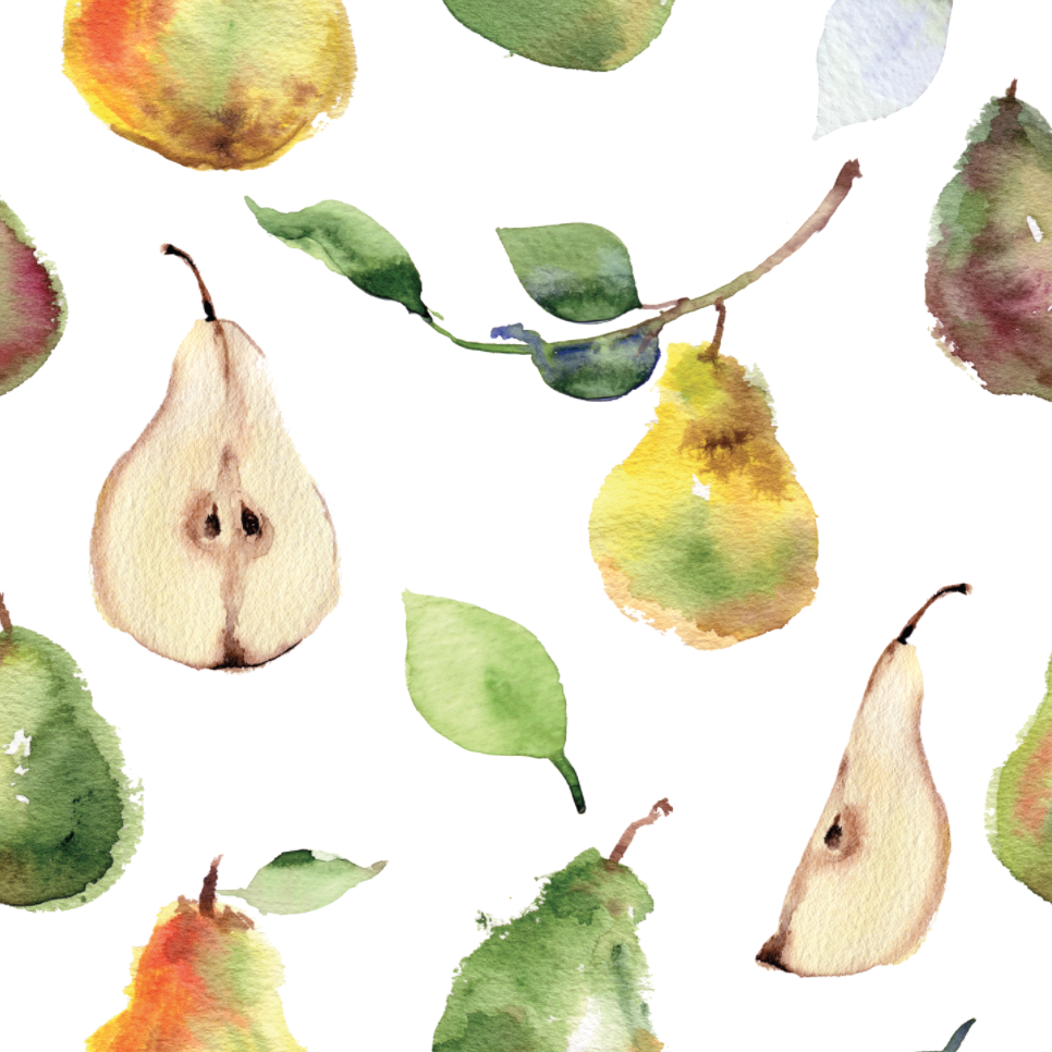 Vintage Pears Wallpaper Rocky Mountain Decals - Pear , HD Wallpaper & Backgrounds