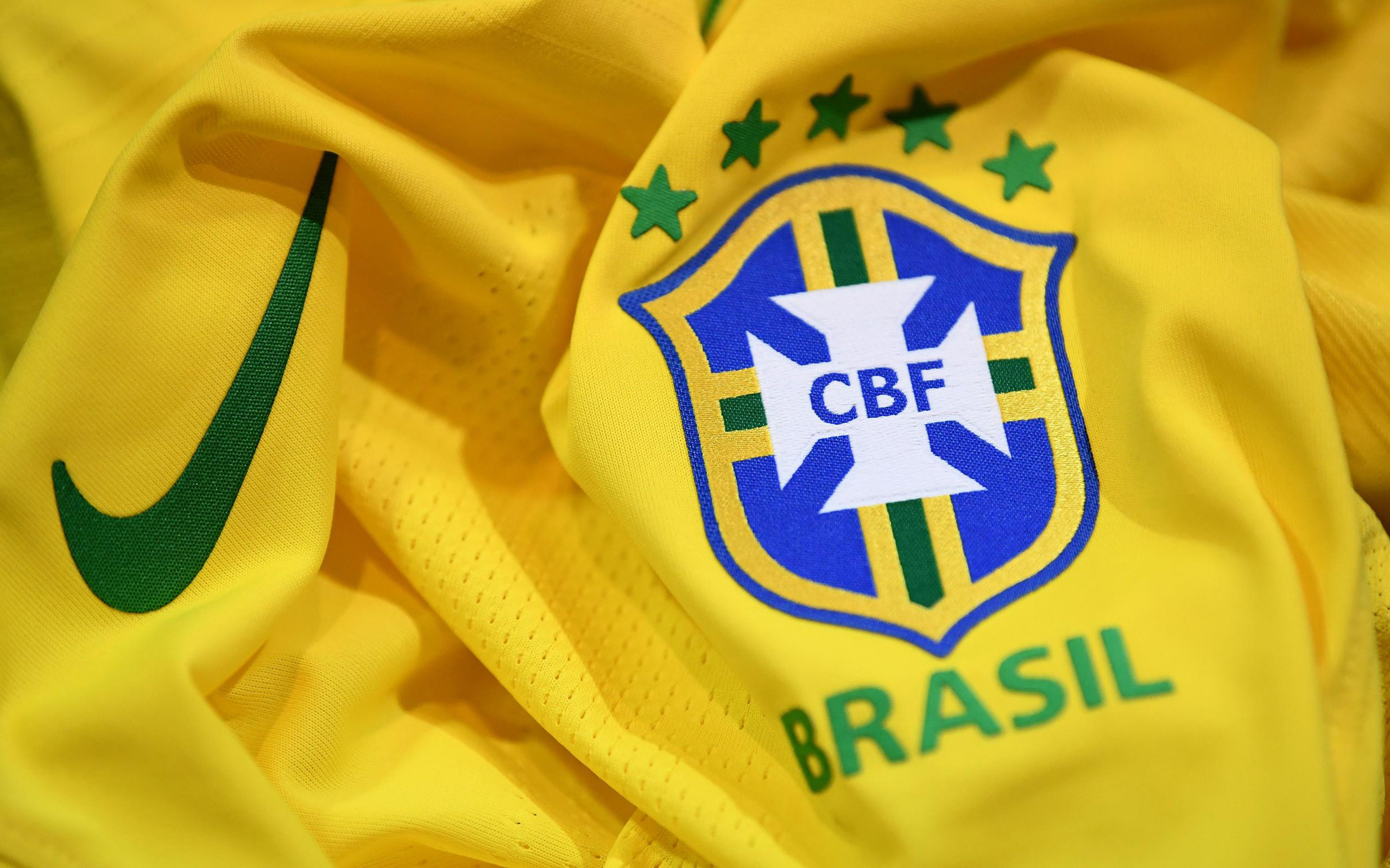 Brazil National Football Team, Logo, Emblem, T-shirt, - Brazil Argentina Porchukal , HD Wallpaper & Backgrounds