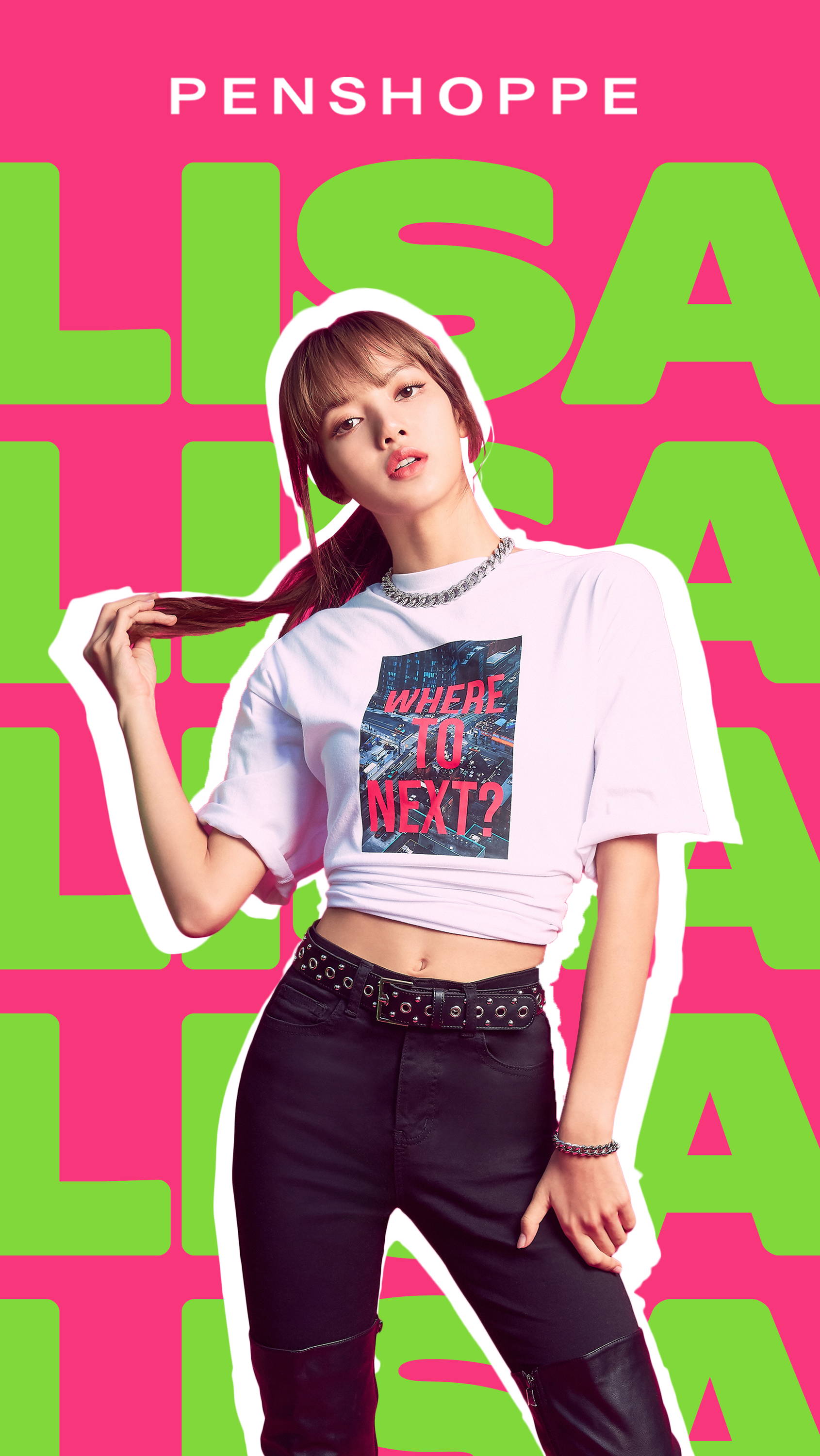 Blackpink Lisa Penshoppe Photoshoot , HD Wallpaper & Backgrounds