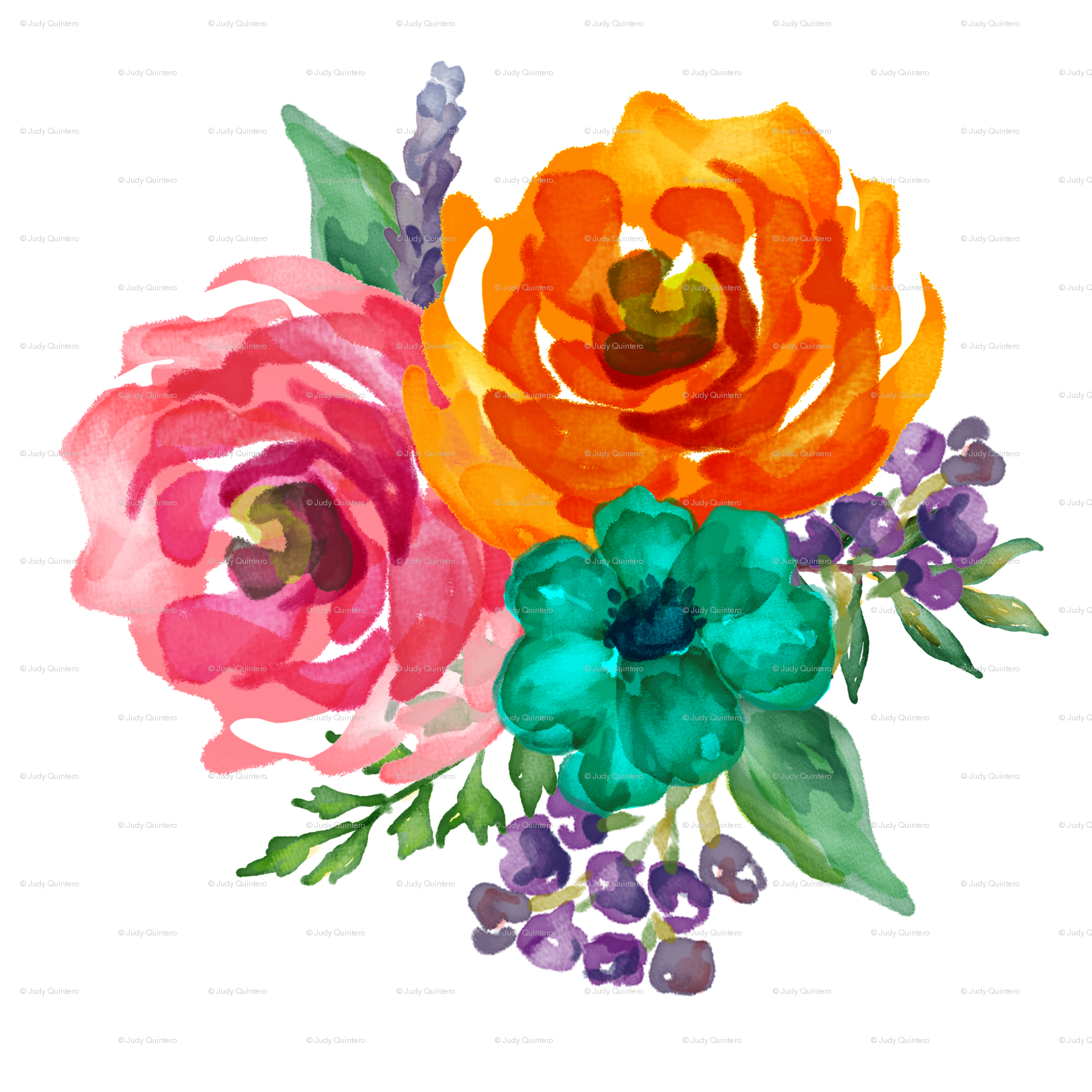 Bright Floral Print Wallpaper - Bright Florals , HD Wallpaper & Backgrounds