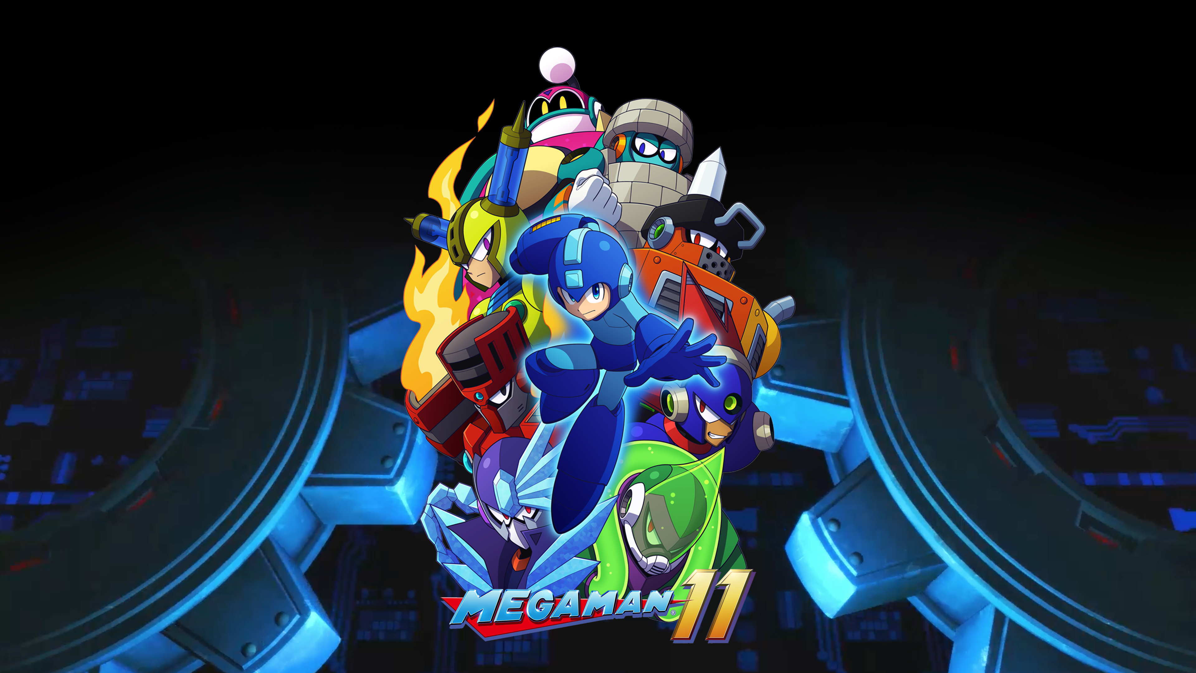 Mega Man 11 , HD Wallpaper & Backgrounds