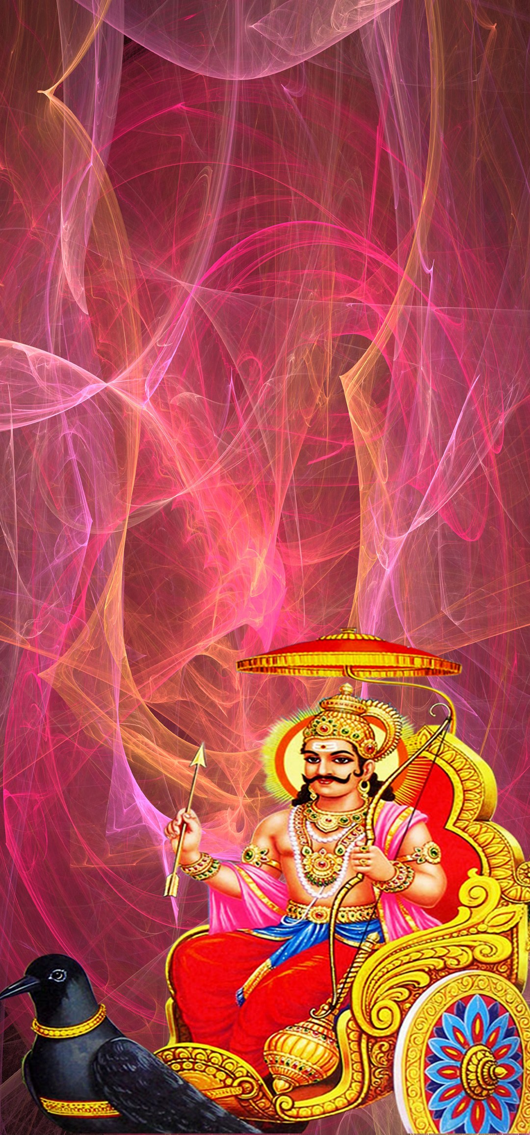 Shani Dev Mobile Wallpaper - Mobile Wallpaper Shani Dev , HD Wallpaper & Backgrounds
