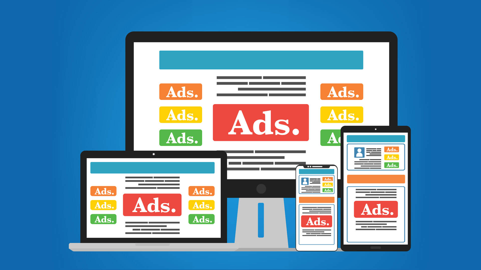 Social Media Advertising Illustration (#3275819) - HD Wallpaper &  Backgrounds Download