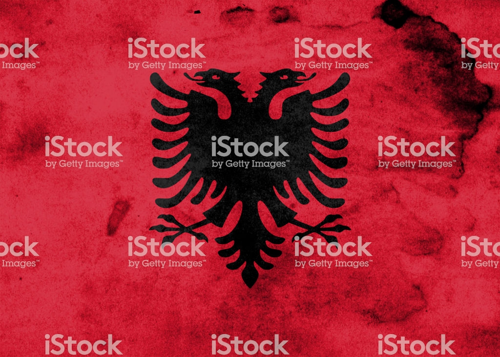 Flag Of Albania - Albanian Flag Wallpaper Iphone , HD Wallpaper & Backgrounds