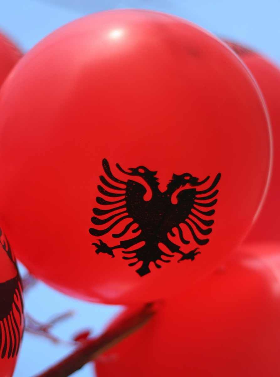 Albaina Flag Balloon , HD Wallpaper & Backgrounds