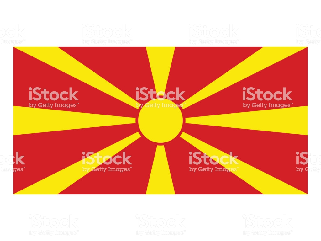 Flag Of North Macedonia - North Macedonia Flag , HD Wallpaper & Backgrounds