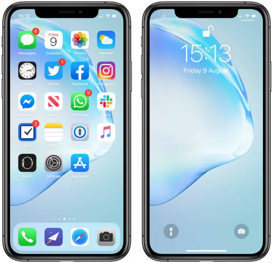 Iphone 11 Home Screen Notch , HD Wallpaper & Backgrounds