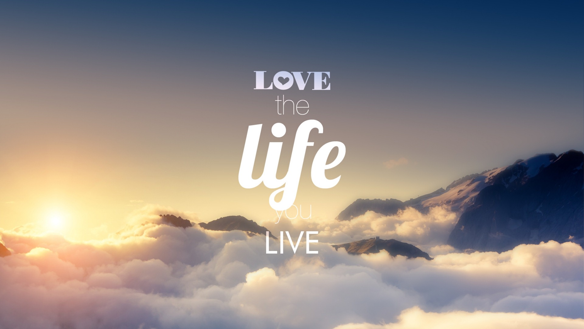 Love The Life You Live Quotes Wallpaper - Love The Life Live , HD Wallpaper & Backgrounds