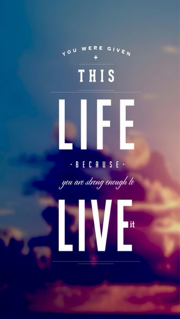Beautiful, Iphone, Life And Live - Quotes About Life Wallpaper Iphone , HD Wallpaper & Backgrounds