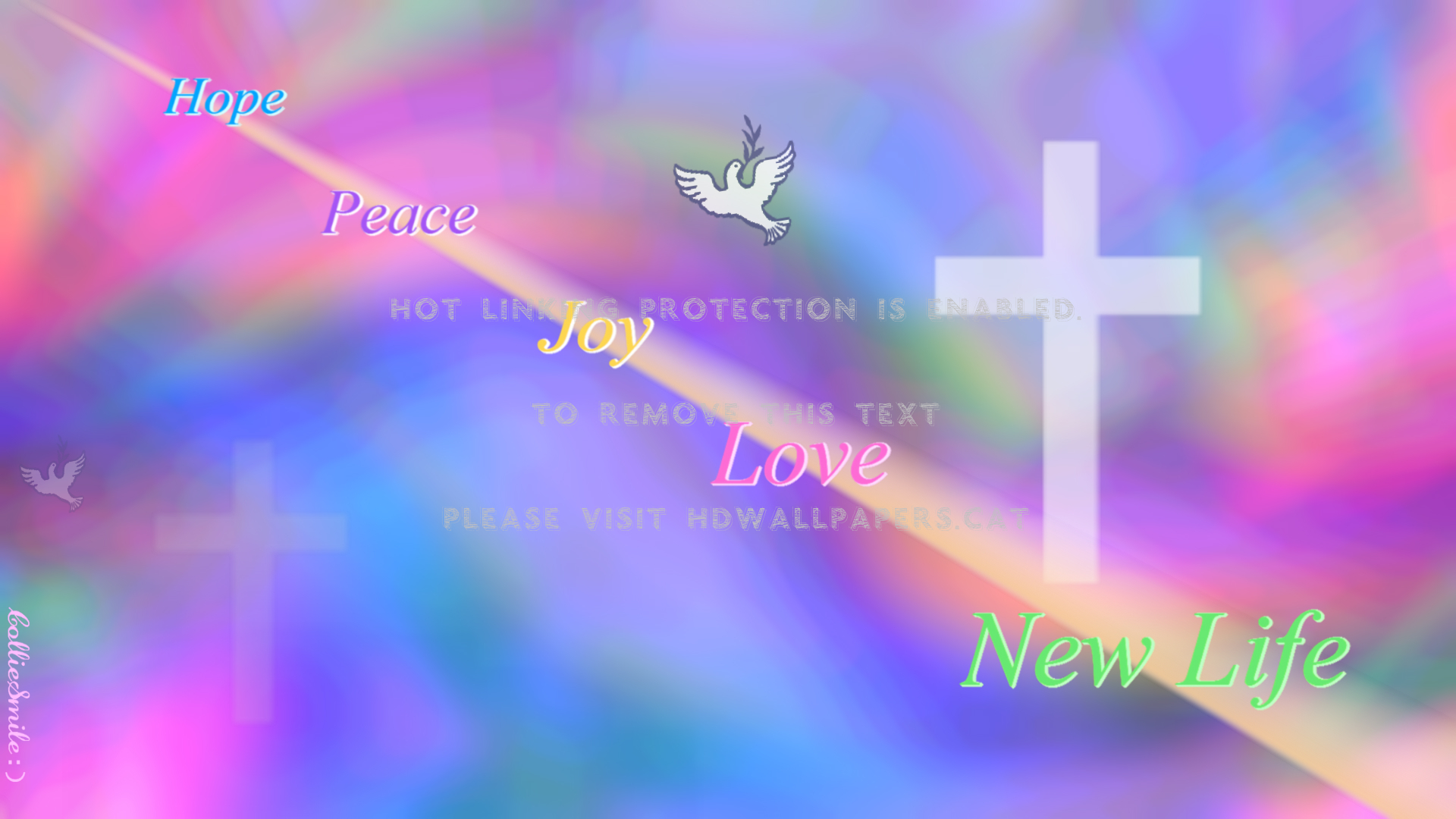 True Easter Joy New Life Heaven Holy Spirit - Cross , HD Wallpaper & Backgrounds