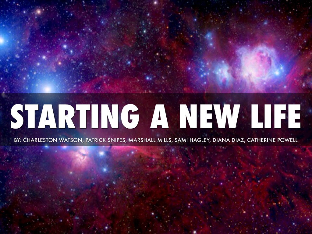 Starting A New Life By - Universe , HD Wallpaper & Backgrounds