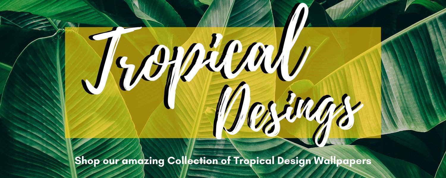 Tropical Wallpaper Designs - Graphic Design , HD Wallpaper & Backgrounds