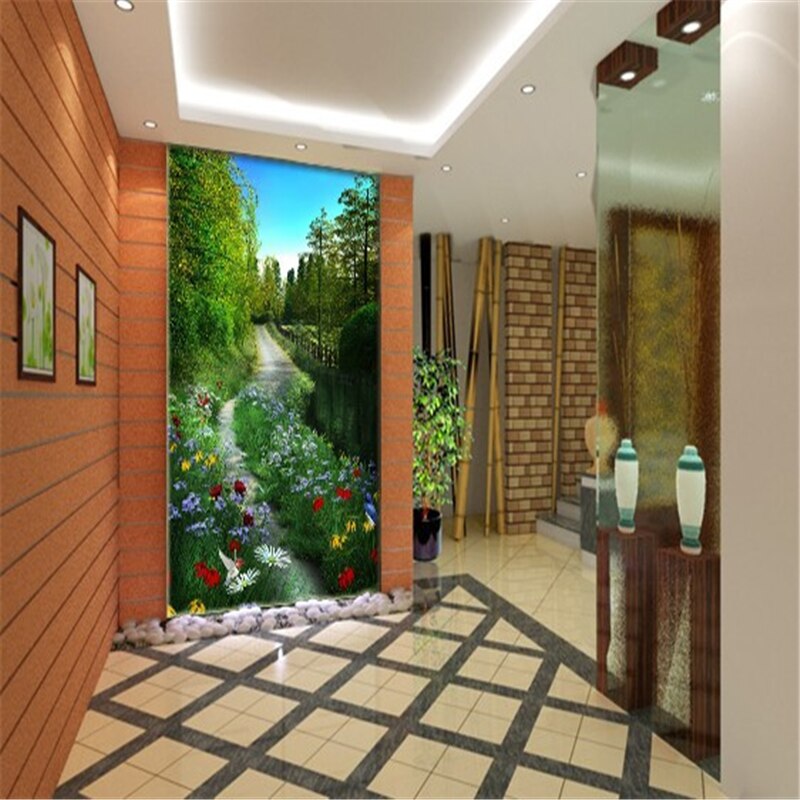 2014 New Sale Wallpapers Adesivo Wallpaper For Walls - Lalu Sun Moon Lake Courtyard Pool Villa , HD Wallpaper & Backgrounds