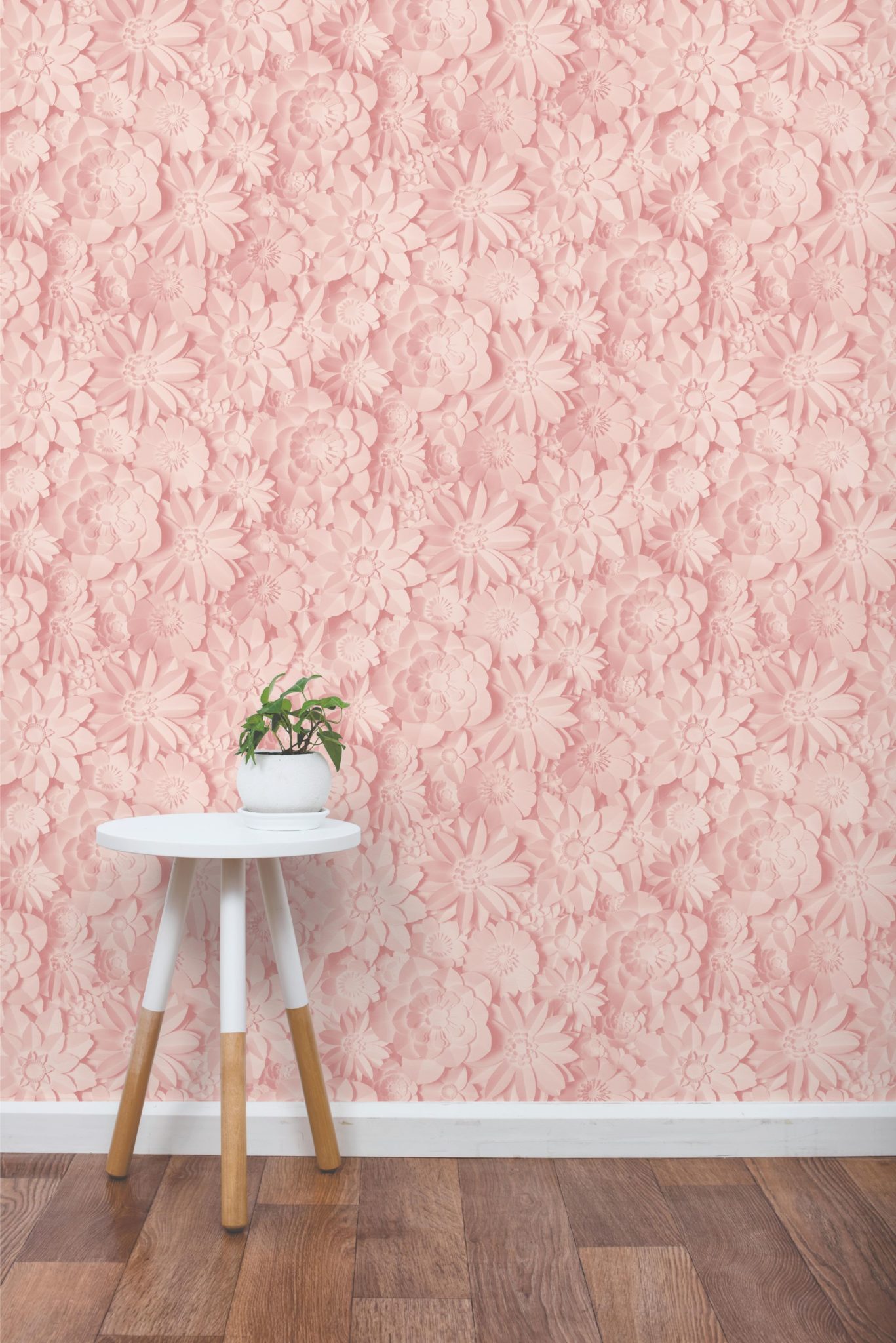 Pink Floral 3d , HD Wallpaper & Backgrounds