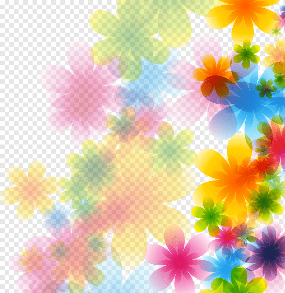 Yellow And Pink Flowers, Flower Desktop, Flowers Background, - Background Flower Hd Png , HD Wallpaper & Backgrounds