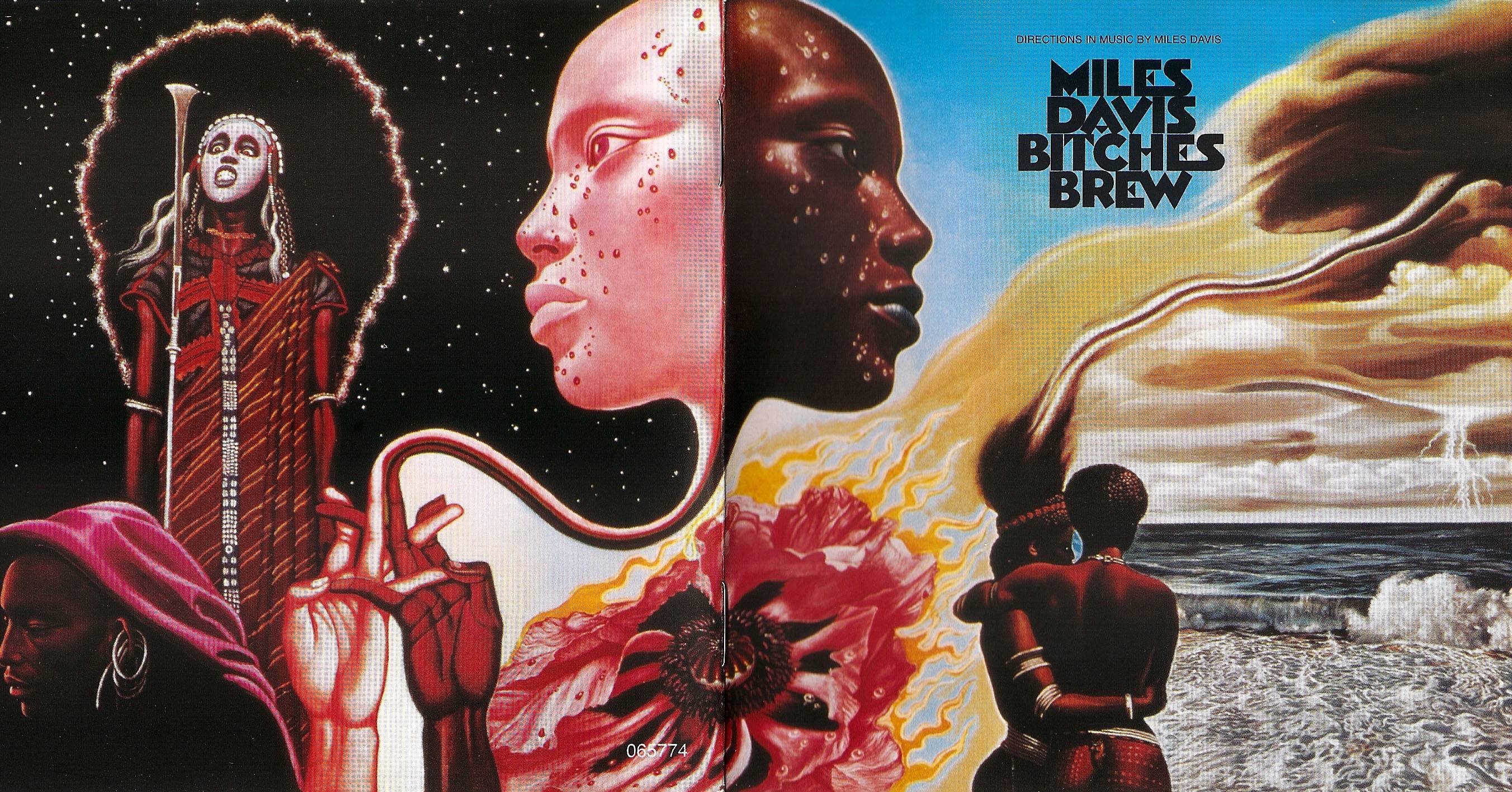 Bitches Brew Front And Back Wallpaper - Miles Davis Album Bitches Brew , HD Wallpaper & Backgrounds