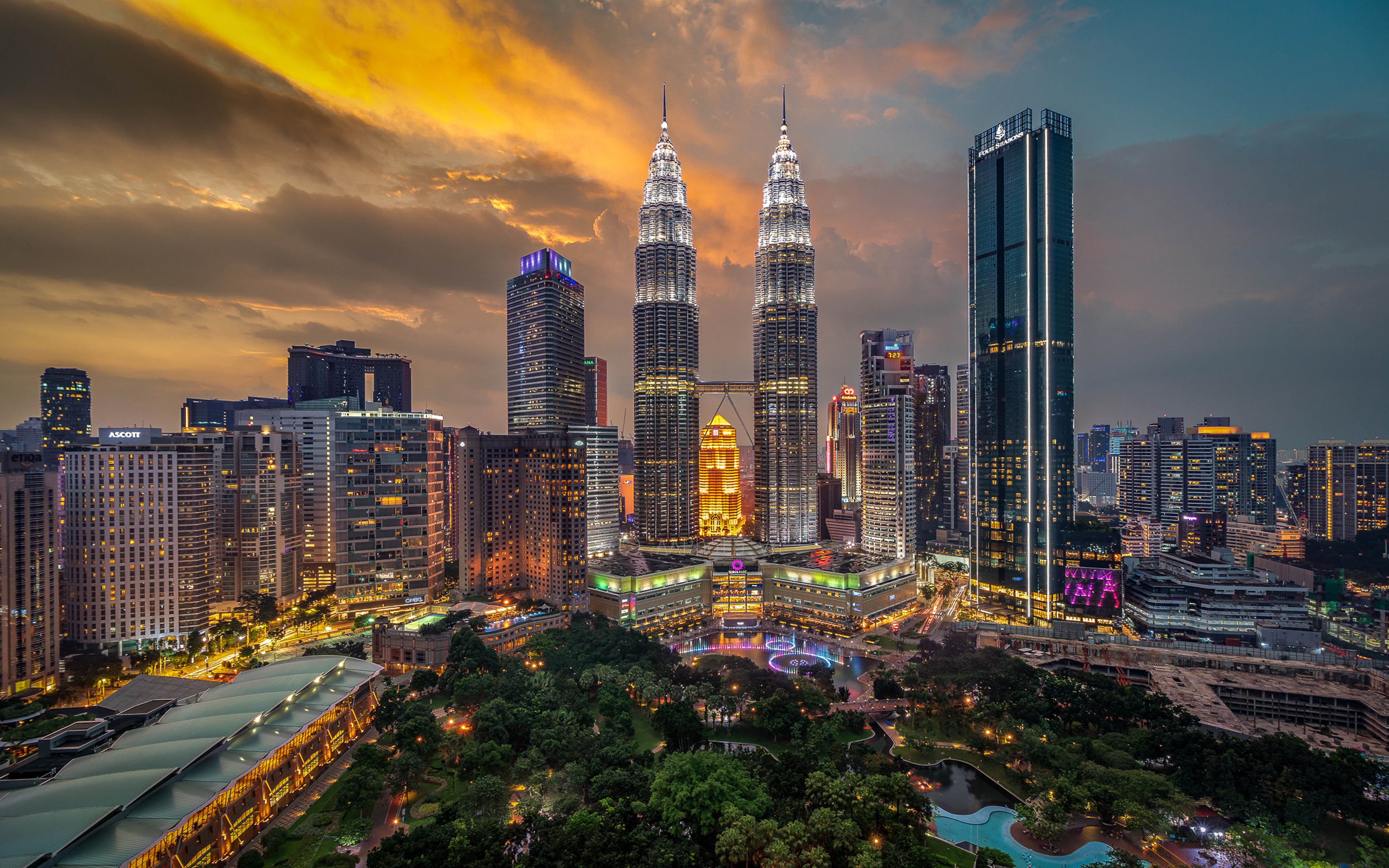 Klcc Park , HD Wallpaper & Backgrounds