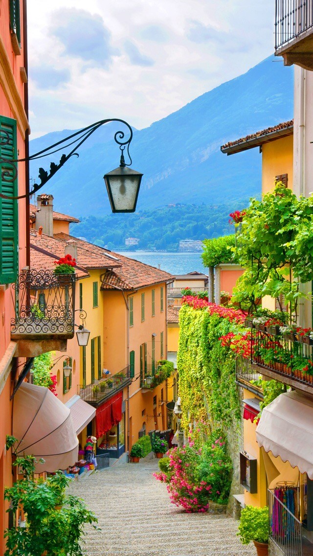 Lake Como Italy Streets , HD Wallpaper & Backgrounds