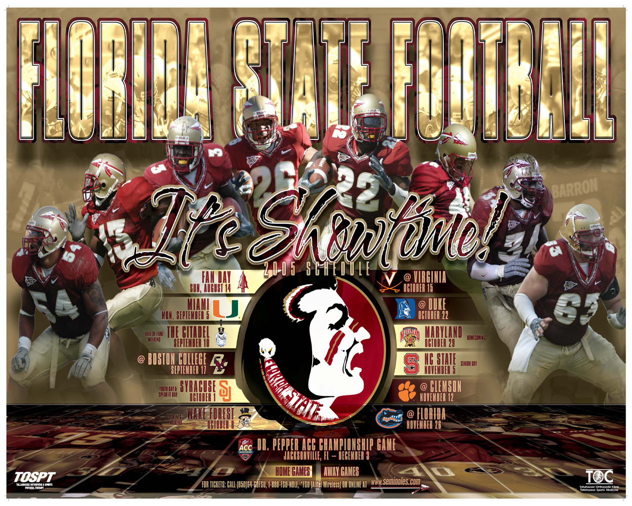 Desktop Wallpapers Florida State Seminoles Official - Florida State Seminoles Football , HD Wallpaper & Backgrounds