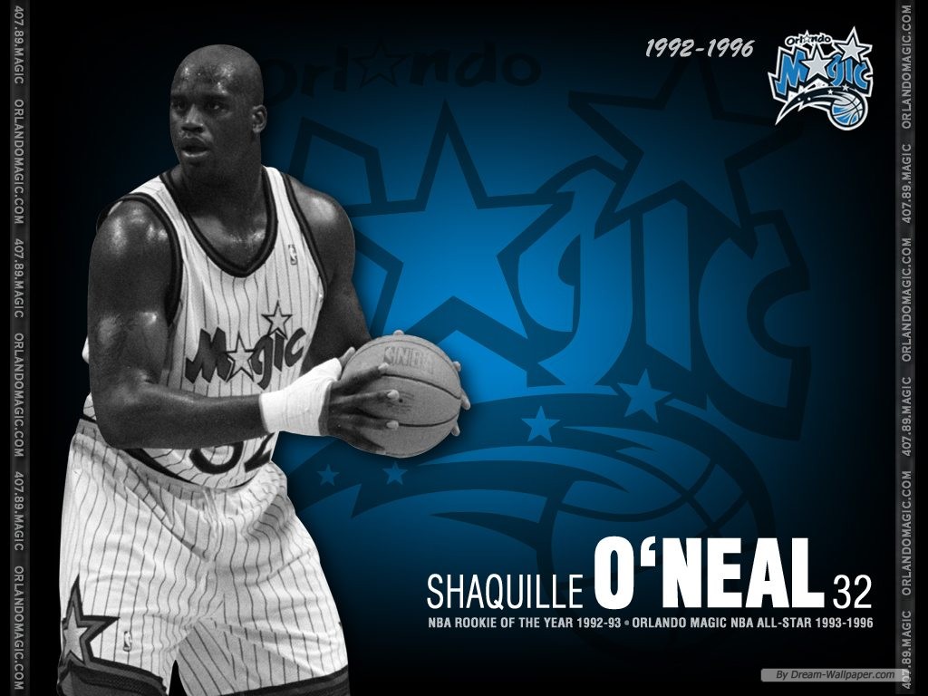 Free Sport Wallpaper - Shaquille O Neal Orlando Wallpaper Hd , HD Wallpaper & Backgrounds