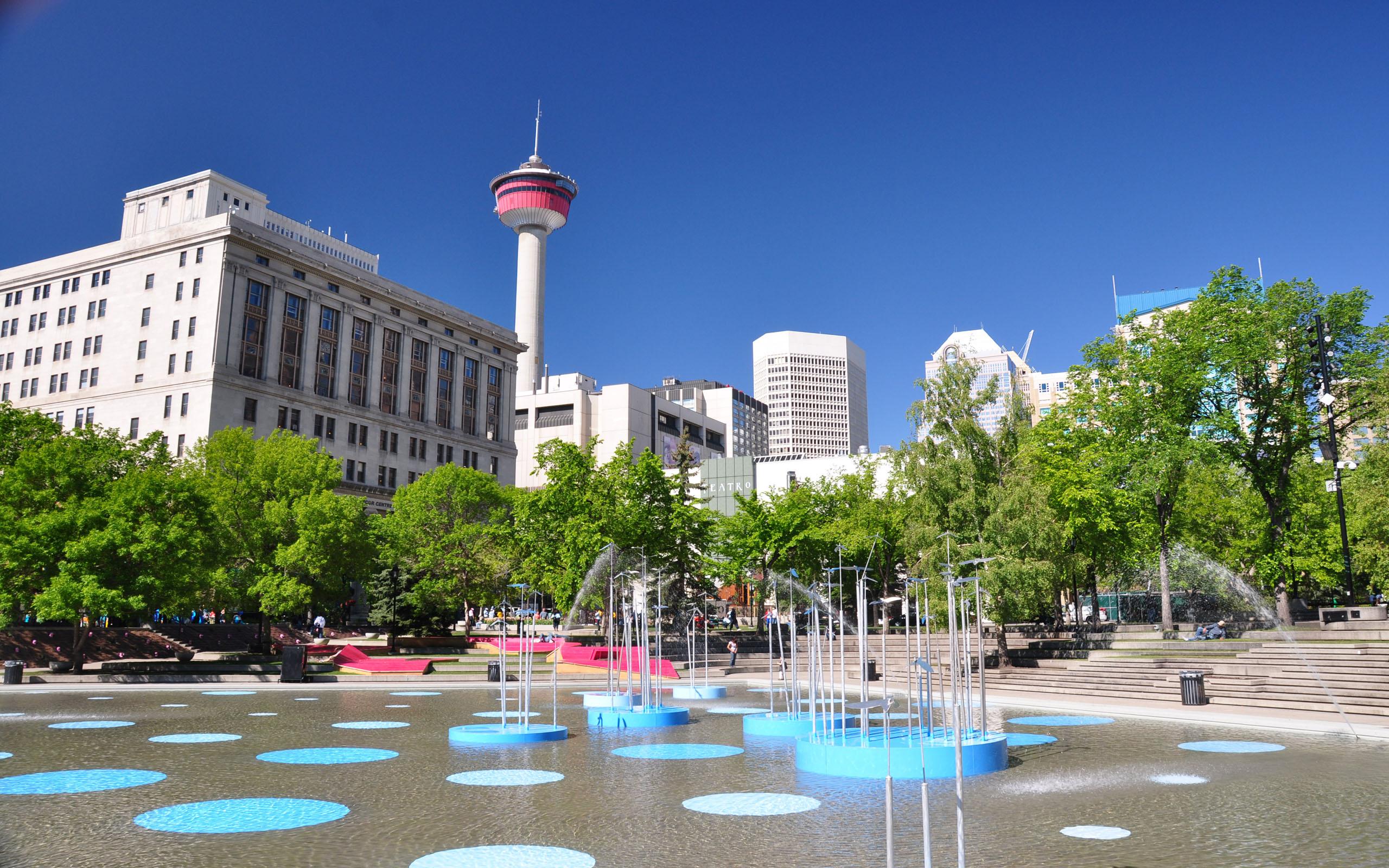 Olympic Plaza , HD Wallpaper & Backgrounds