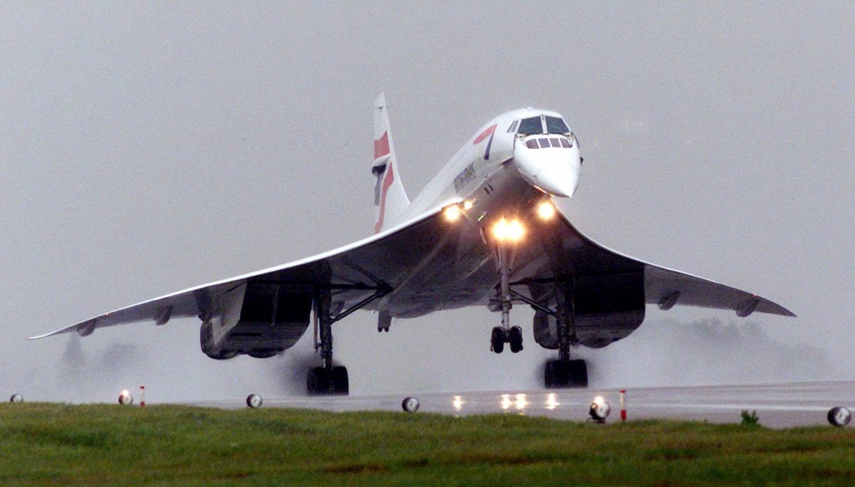 Concorde Wallpaper - Preview Concorde - Concorde Take Off Speed , HD Wallpaper & Backgrounds