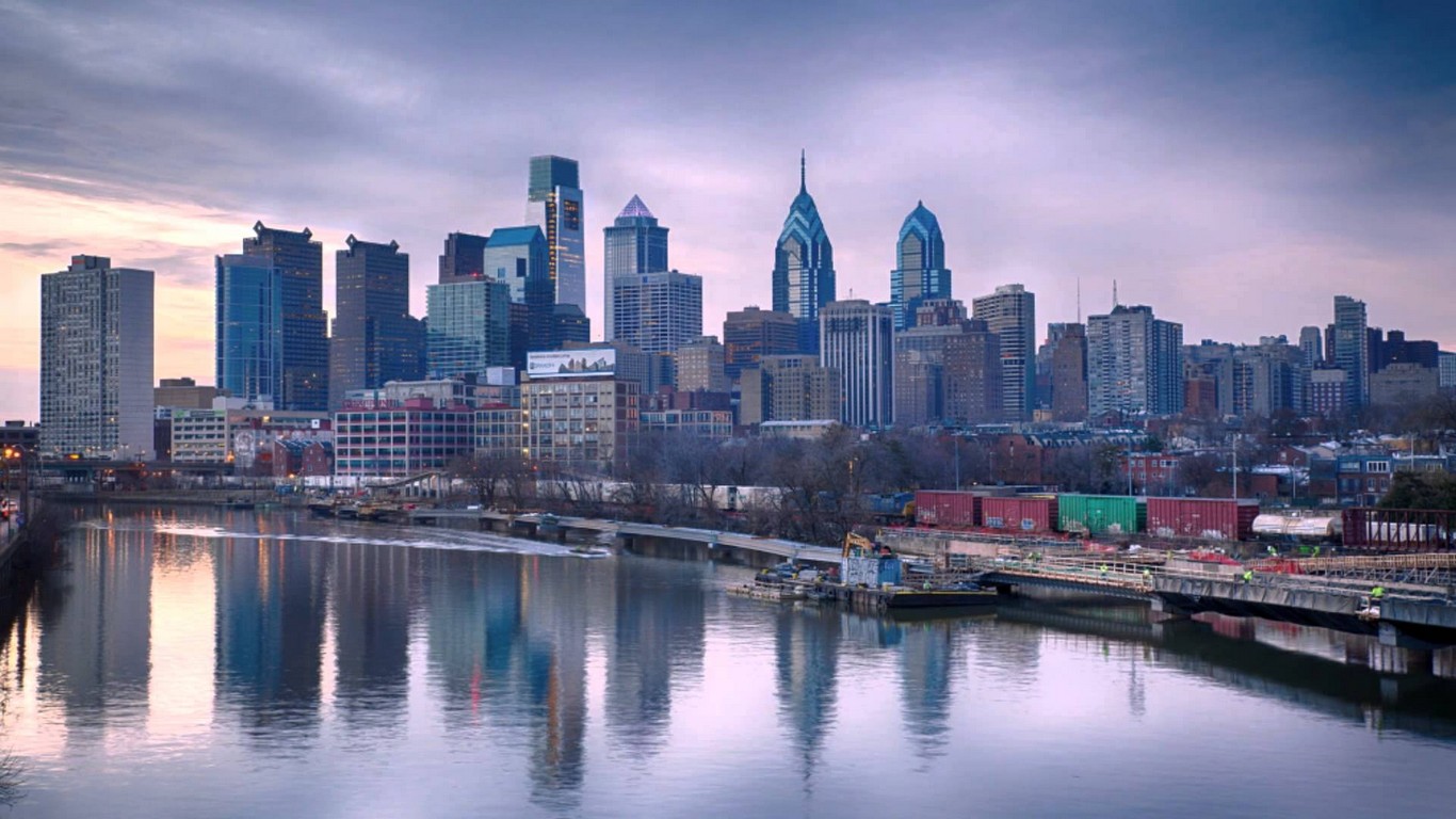 Philadelphia Desktop - High Resolution Philadelphia Skyline , HD Wallpaper & Backgrounds