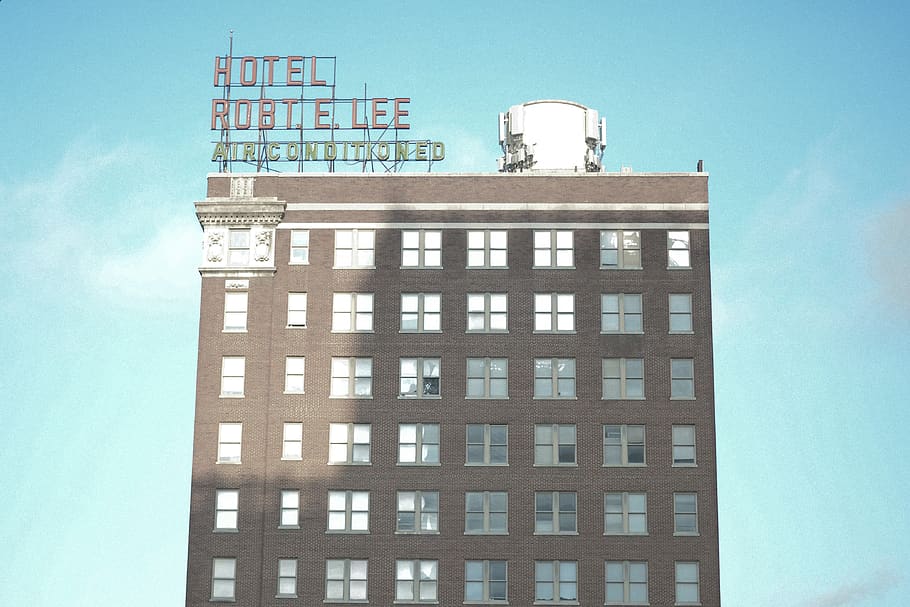 San Antonio, Texas, Hotel, 1960, 60 S, Neon, Windows, - Tower Block , HD Wallpaper & Backgrounds