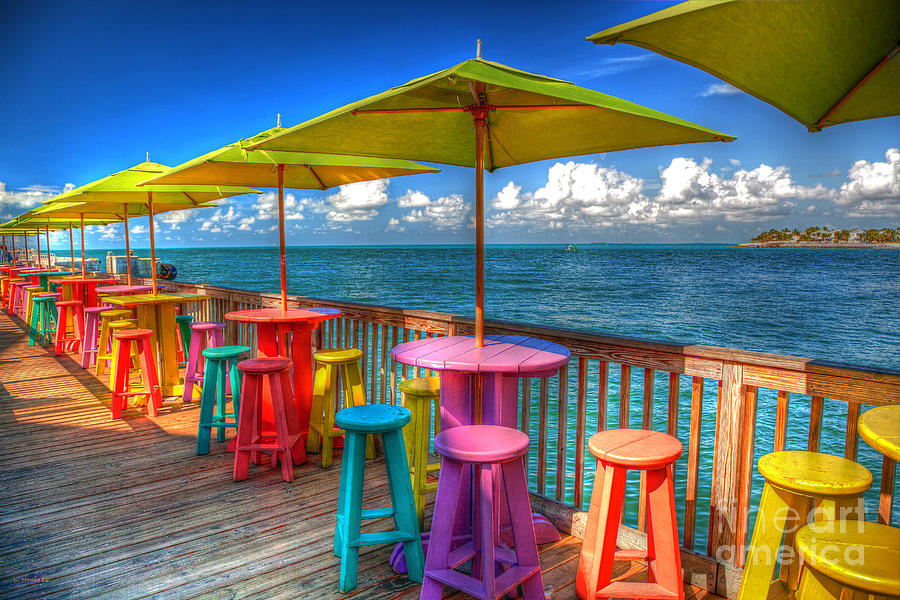 Colorful Key West Art , HD Wallpaper & Backgrounds