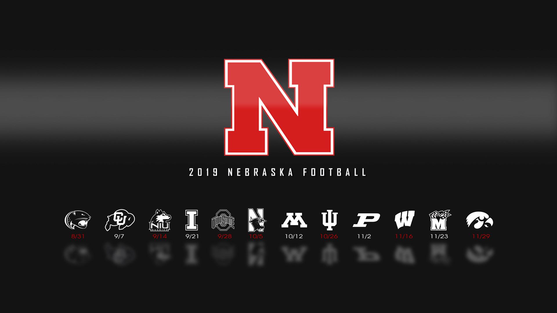 Nebraska Football Background 2019 , HD Wallpaper & Backgrounds