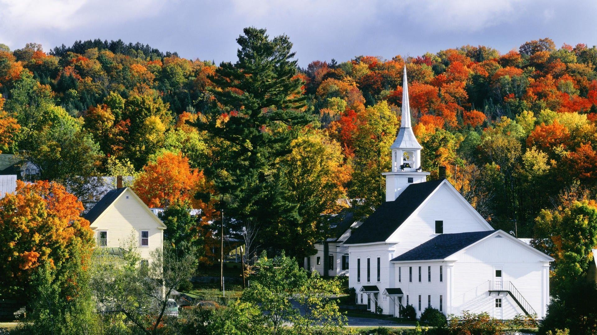 Autumn In New England, Vermont - Groton Vermont , HD Wallpaper & Backgrounds